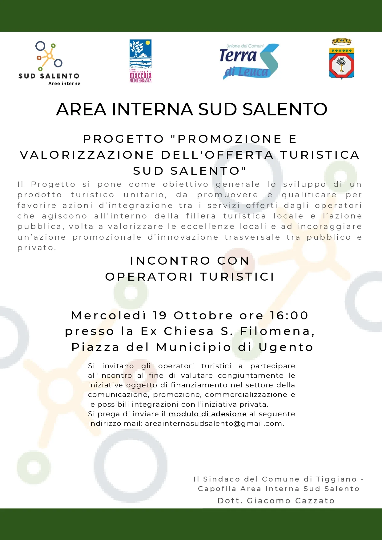 Immagine di Area interna Sud Salento - Incontro con operatori turistici